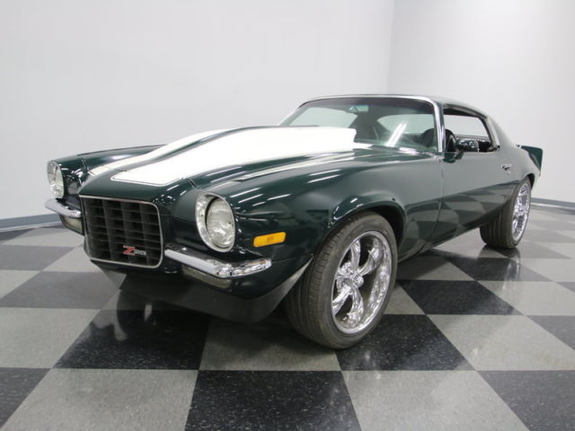 RUMBLING 350CI MOTOR, 4 SPEED MANUAL, POWER STEERING/FRONT DISCS, RIDLER WHEELS 1973 Chevrolet Camaro