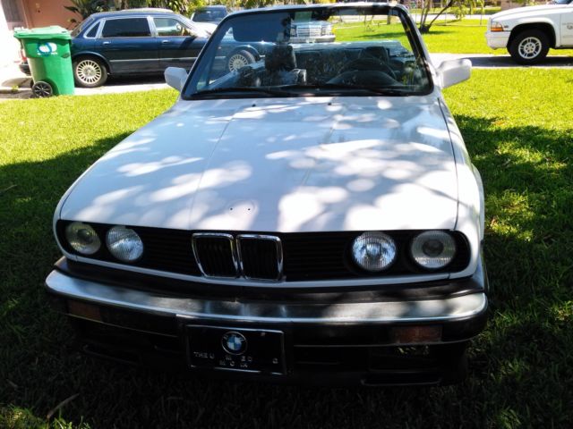 Run good..the best bet get it,local only I have the hard top (1500.00+)include.. 1990 BMW 3-Series Base Convertible 2-Door