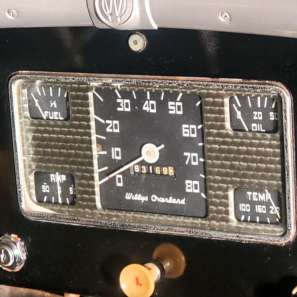 1949 Willys Overland Light Four Jeep Willys Jeepster Overland Convertible - photo 13