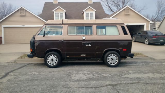 Running and driving 1984 VW wolfsburg vanagon westfalia with a clean title. 1984 Volkswagen Bus/Vanagon
