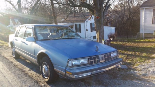 RUNNING, DRIVABLE, FUNCTIONAL, ALL ORIGINAL & COMPLETE!!! 1989 Oldsmobile Ninety-Eight regency brougham