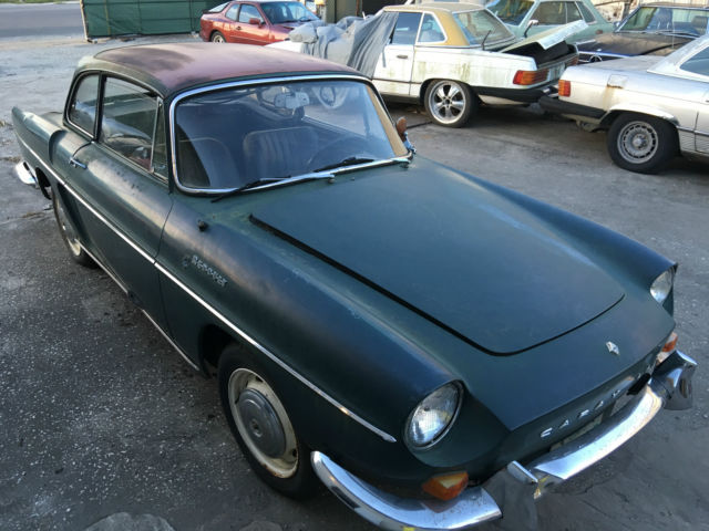 Running Driving 1966 Renault Caravelle Convertible with Hardtop For restoration 1966 Renault Other