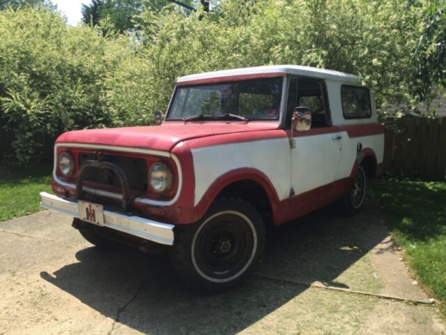Running Driving 67 Scout 1967 International Harvester Scout