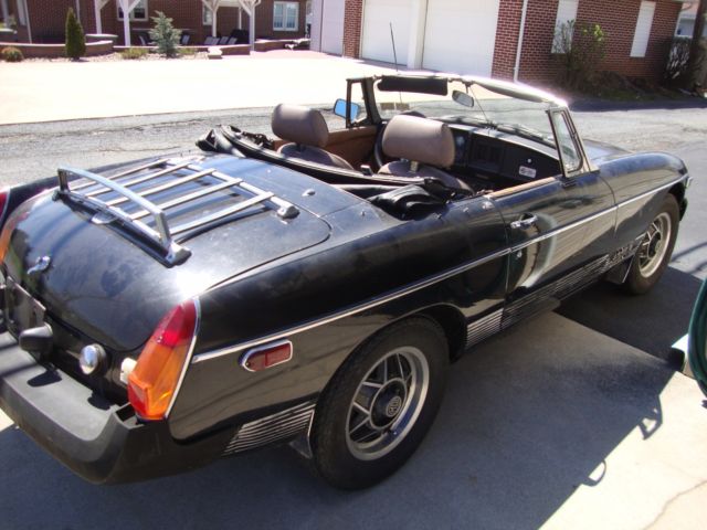 runs and stops solid body limited edition 1980 MG MGB MB LIMITED