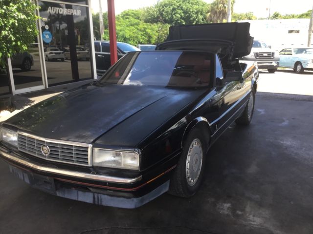 Runs Good-Best Buy On Ebay-Easy Restoration Or Drive As-Is-NO RESERVE! 1988 Cadillac Allante Leather