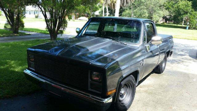 Runs Like Brand New, Graphite/Gun Metal Gray Many New Parts 1985 Chevrolet C-10