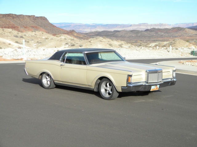 Runs/Drives Great Tastefully Upgraded Desert Southwest Car Exc Patina LOW RESRV 1971 Lincoln Mark Series Continental Mark III