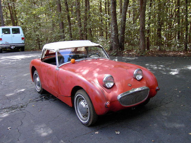 Rust Free 1960 California Bugeye Frogeye Austin Healey Sprite MK1 Survivor 1960 Austin Healey Sprite