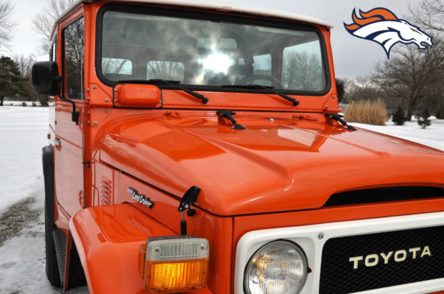 RUST FREE - 1980 FJ40 - "Orange Crush" 1980 Toyota Land Cruiser FJ40
