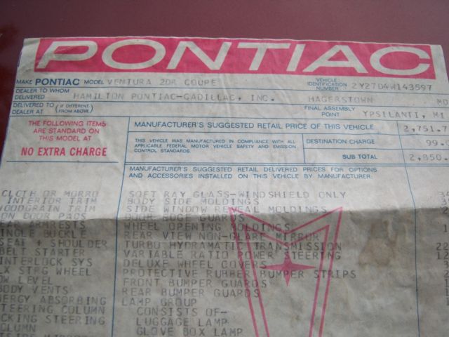 1974 Pontiac VENTURA - photo 13
