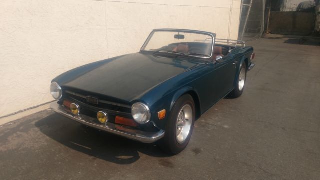 Rust free Ca. Survivor 1974 Triumph TR-6