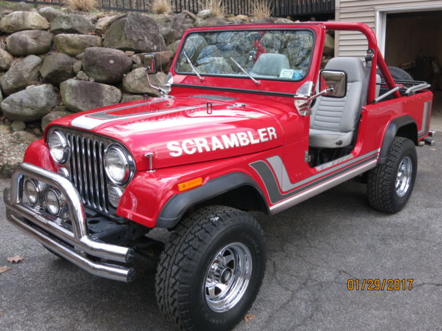 Rust free California Arizona SCRAMBLER CJ8 in NY great condition drives great 1982 Jeep CJ