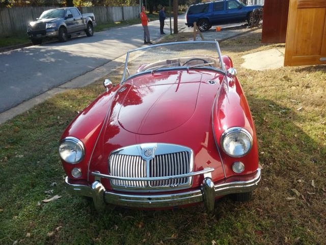 Rust-free combination of original, low miles, and gorgeous restoration 1959 MG MGA