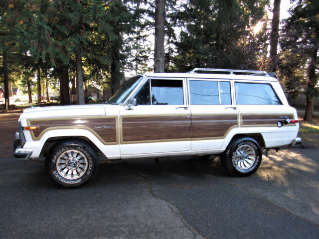 RUST FREE NO RESEVER Original Survivor 2 owner Jeep Wagoneer SELL WORLWIDE 1987 Jeep Wagoneer Grand Wagoneer