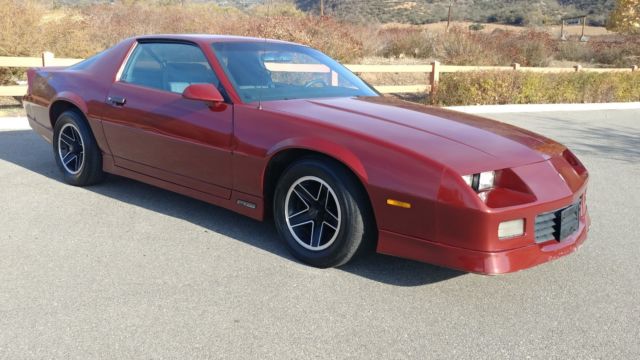Rustfree Low Mile California V8 Coupe! Like IROC Z-28 Firebird Formula Trans-AM 1989 Chevrolet Camaro RS