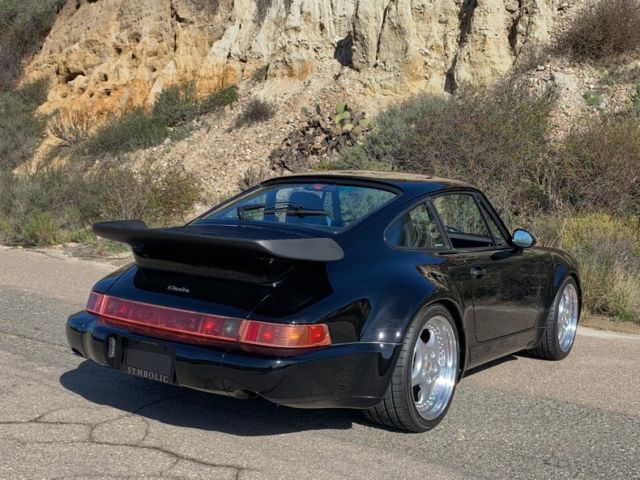 1991 Porsche 911 964 Turbo - Black/Black - 48k Miles - SoCal - photo 10