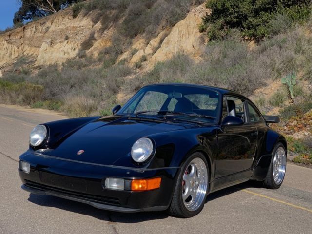 1991 Porsche 911 964 Turbo - Black/Black - 48k Miles - SoCal - photo 3