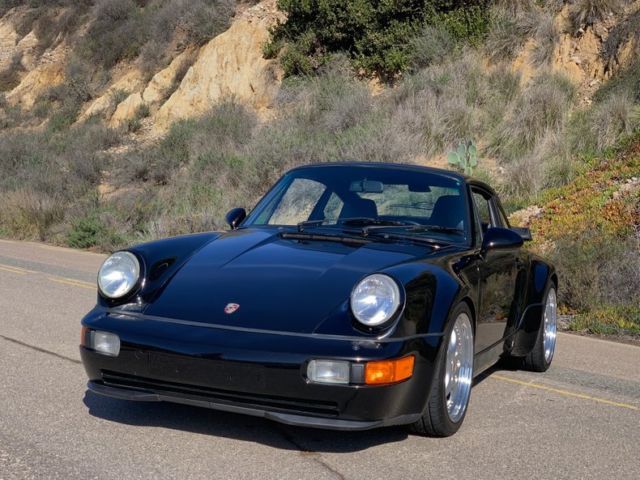 1991 Porsche 911 964 Turbo - Black/Black - 48k Miles - SoCal - photo 4