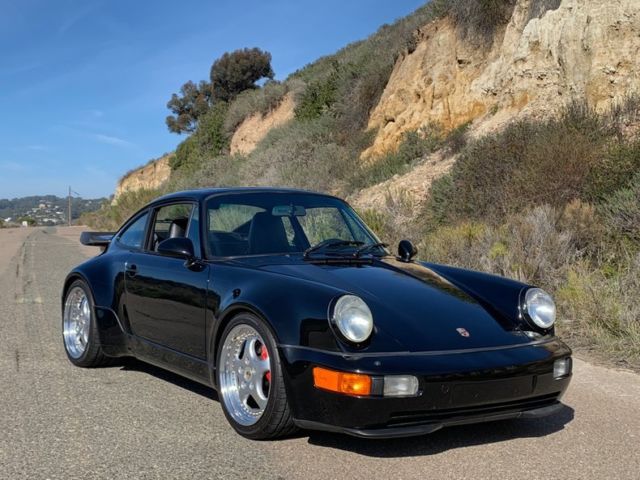 1991 Porsche 911 964 Turbo - Black/Black - 48k Miles - SoCal - photo 6
