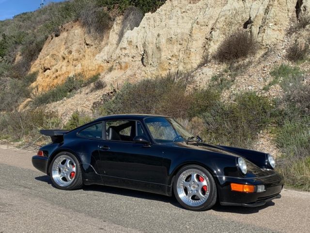 1991 Porsche 911 964 Turbo - Black/Black - 48k Miles - SoCal - photo 7
