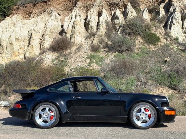 1991 Porsche 911 964 Turbo - Black/Black - 48k Miles - SoCal - photo 8