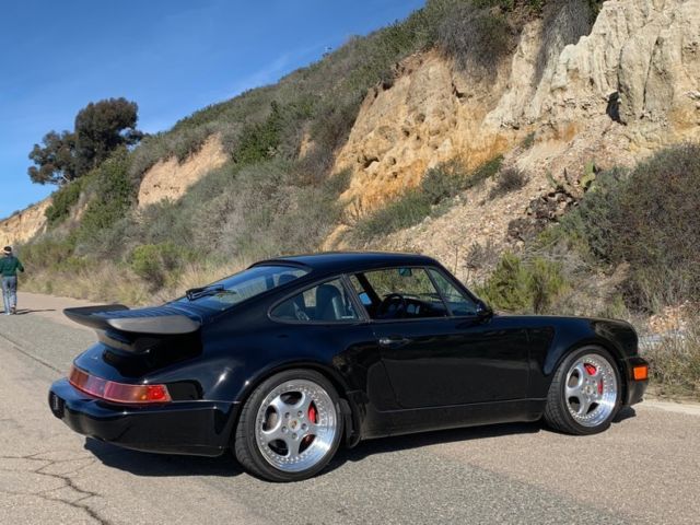 1991 Porsche 911 964 Turbo - Black/Black - 48k Miles - SoCal - photo 9
