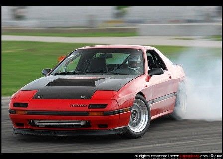 1985 Mazda RX-7 race fully cageed-street legal - photo 6