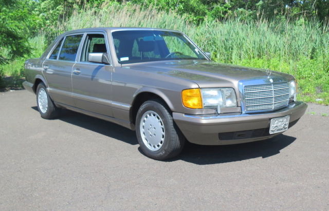S Class 4.2L V-8 1987 Mercedes-Benz 420SEL