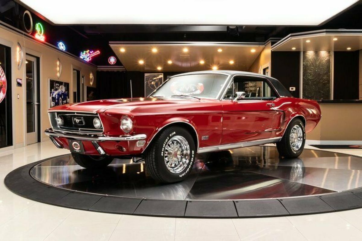 S-Code Coupe! Ford 390ci FE V8, C6 Automatic, Ford 9" Posi, Disc, PS, PB, A/C 1968 Ford Mustang S-Code Coupe