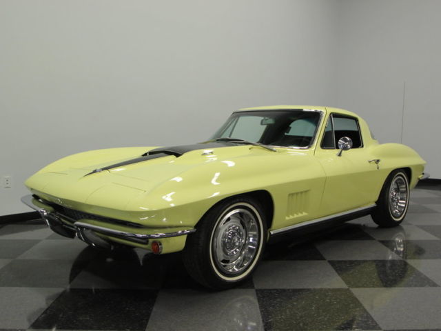 #'S MATCH 427/390HP, TANK STICKER, CORRECT COLORS, FACTORY AC CAR, TOP QUALITY! 1967 Chevrolet Corvette