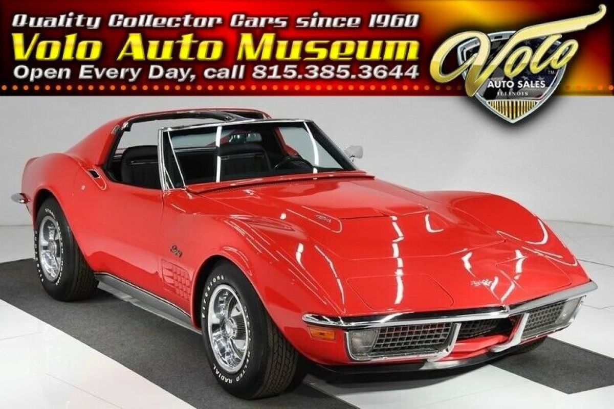 #s match big block with air & low miles! 1971 Chevrolet Corvette