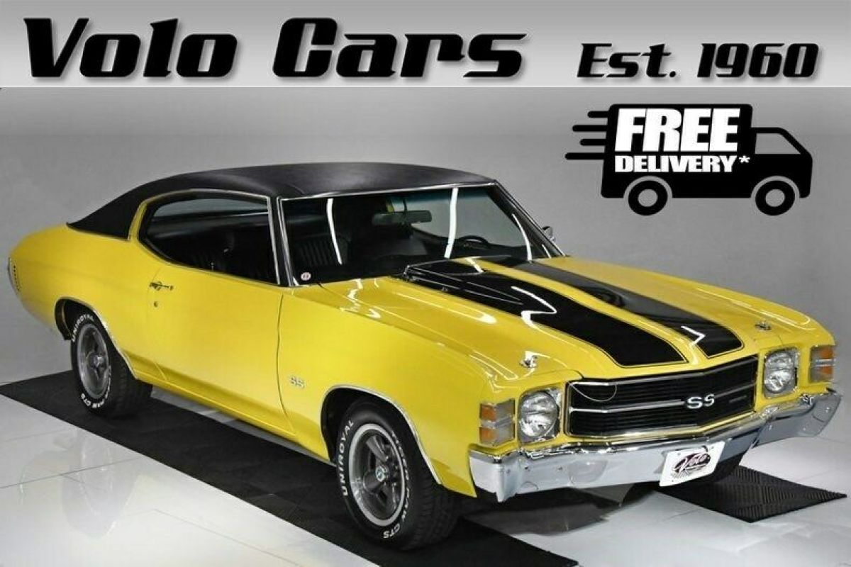 #s match, build sheet & ground up restored! 1971 Chevrolet Chevelle SS