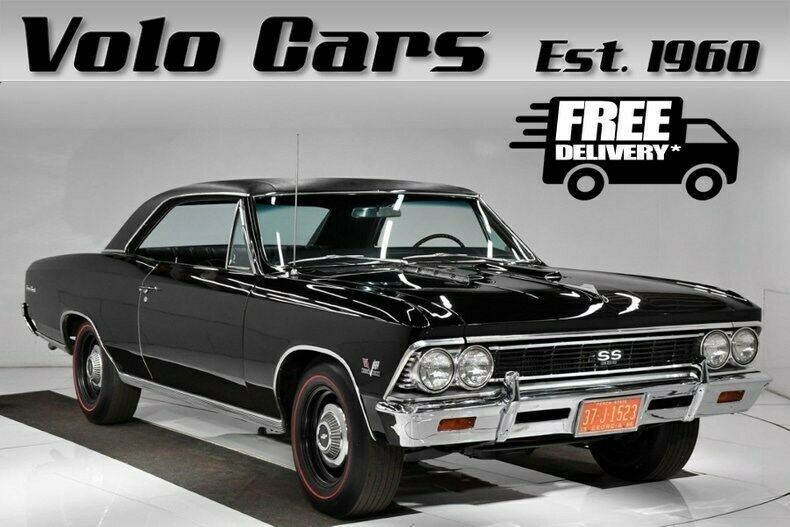 #s match, factory black, rust free! Ps, pdb, 3.73 posi. 1966 Chevrolet Chevelle SS 396
