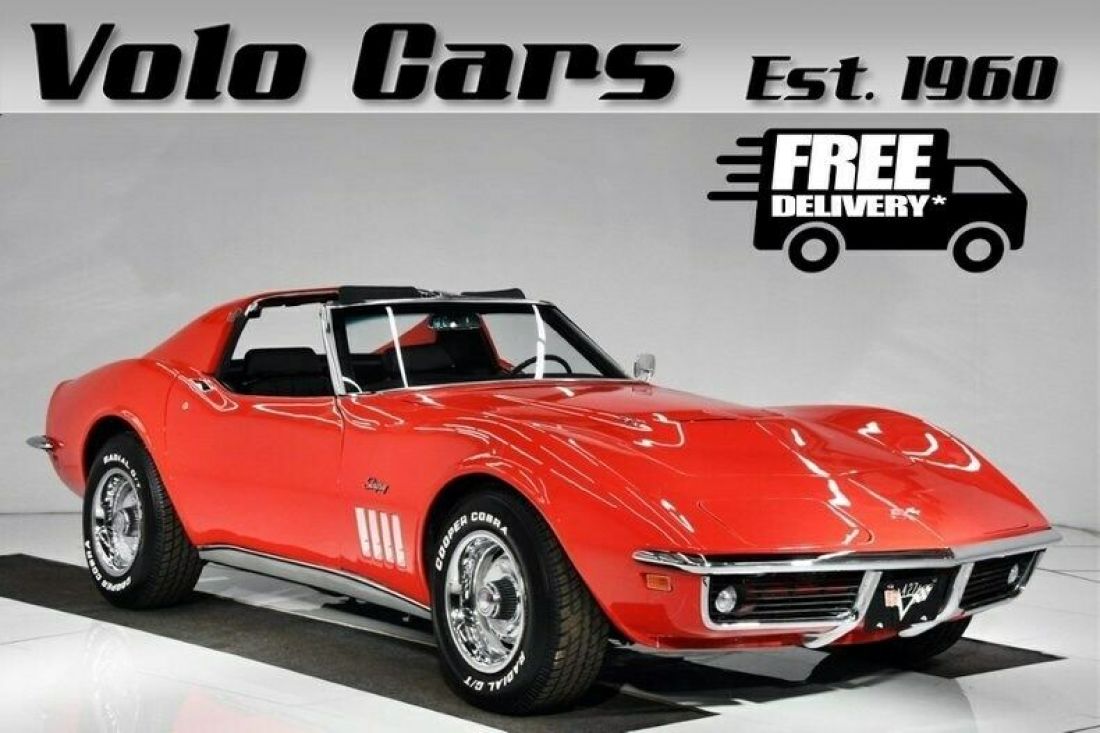 #s match motor, trans, color. A/C, ps, pdb! 1969 Chevrolet Corvette