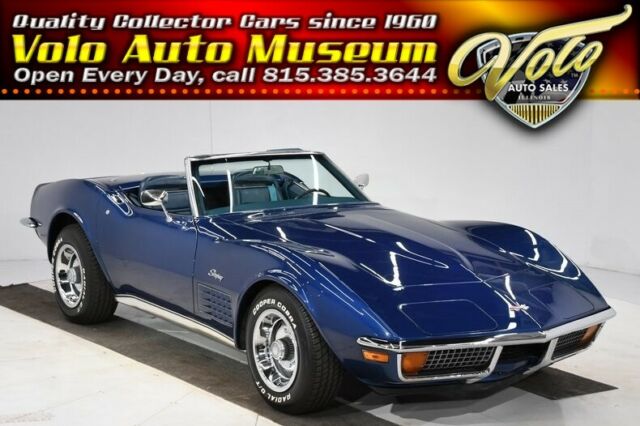 #s match motor, trans, rear, colors. Frame off resto. 1972 Chevrolet Corvette --