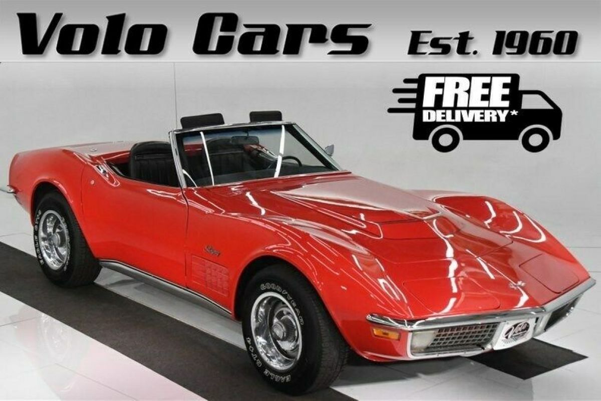 #s match motor, trans, rear! Power steering & brakes. 1971 Chevrolet Corvette
