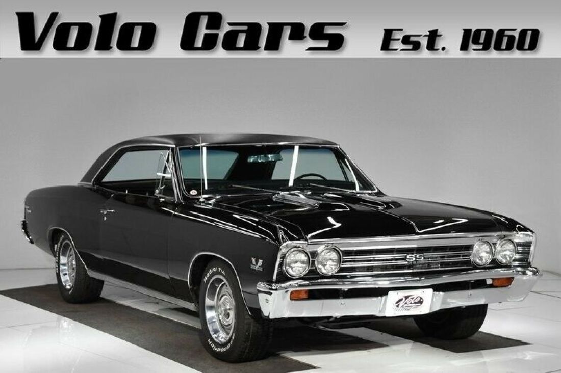 #s match, real SS, orig 4.10 posi, factory triple black! 1967 Chevrolet Chevelle SS 396