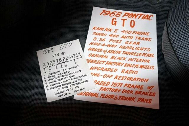 1968 Pontiac GTO -- - photo 9
