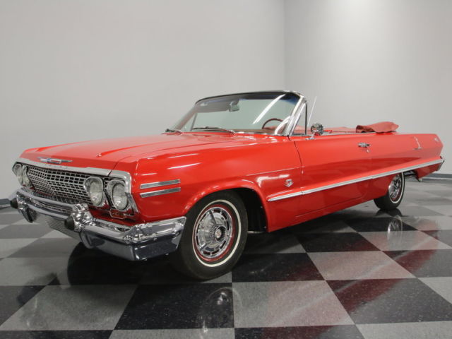 #'S MATCHING 409CI 340HP, FULLY RESTORED CAR, SUPER CLEAN INSIDE & OUT, MUST SEE 1963 Chevrolet Impala SS 409