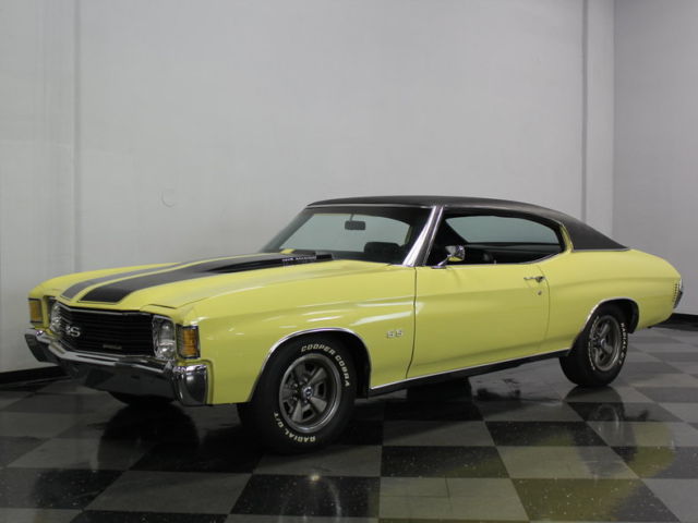 #'S MATCHING CHEVELLE, CORRECT COLOR COMBO, ORIGINAL BUILDSHEET, NICE CAR! 1972 Chevrolet Chevelle