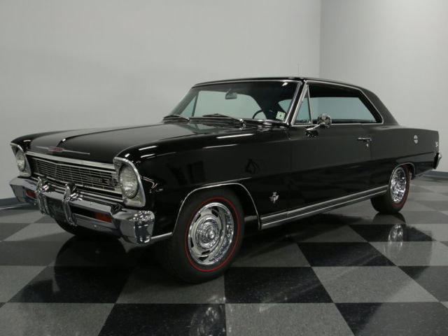 #'S MATCHING L79, PARTIAL BUILDSHEET, ADDED A/C, SUPER SLICK & STRAIGHT, RARE! 1966 Chevrolet Nova SS L79