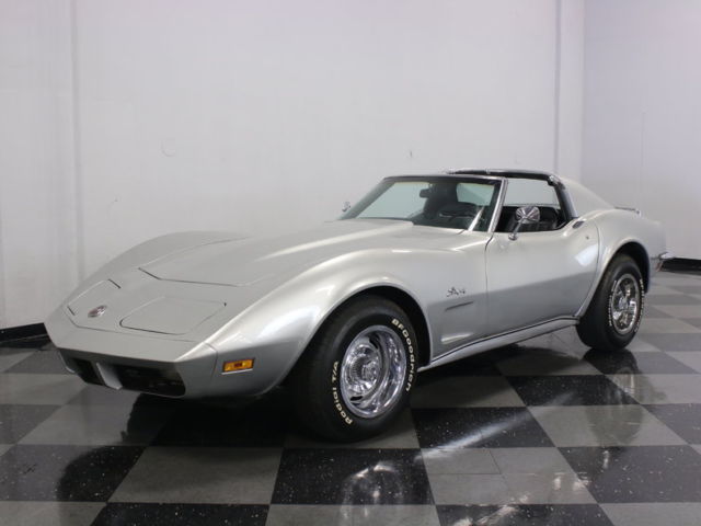 #'S MATCHING & VERY CLEAN! COLD A/C, PS, PWR DISC BRAKES, HIGH QUALITY REPAINT! 1973 Chevrolet Corvette