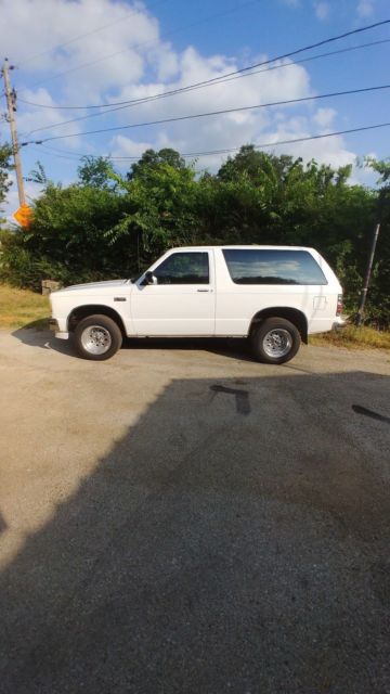 S10 blazer 1983 Chevrolet S-10