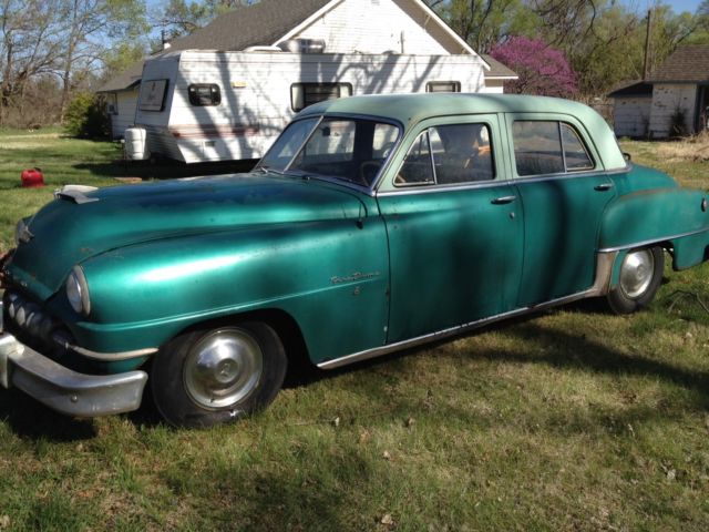 S17 Firedome sedan plus another complete hemi, trans, rear, steering column 1952 DeSoto S17