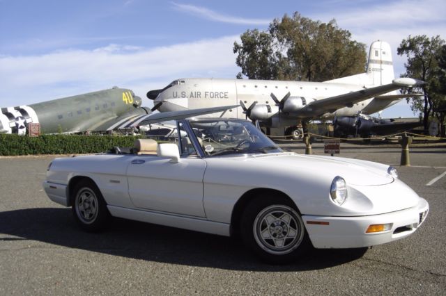 S4 SERIES 1991 Alfa Romeo Spider 2 Door
