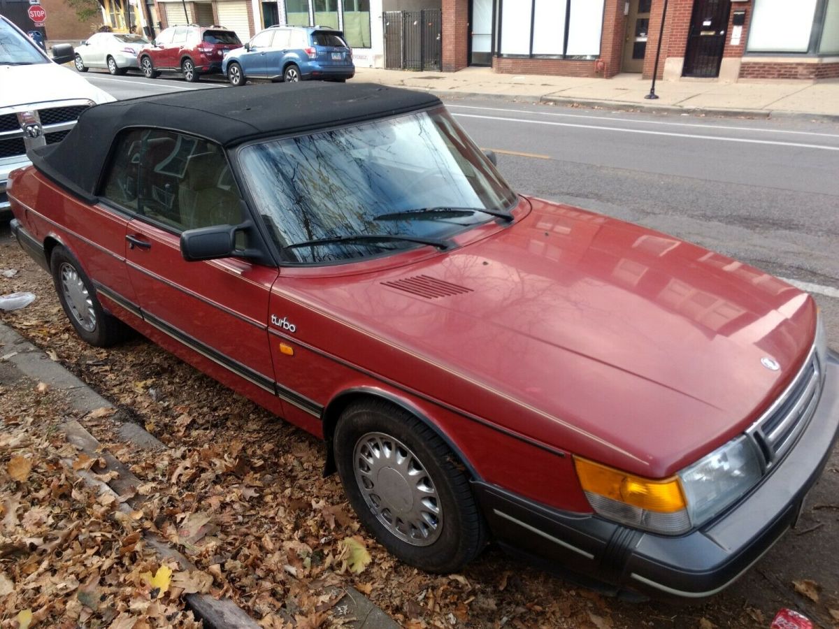 saab 900 classic convertible, low mileage, top & turbo work, ready to be driven! 1990 Saab 900