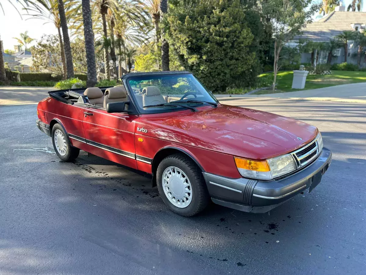 Saab 900 Turbo Convertible manual 1989 Saab 900
