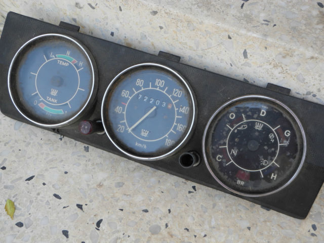 Saab 95 Saab 96 Dashboard Display Panel. 1968 Saab Other