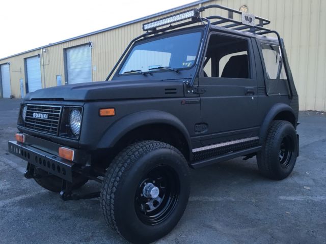 SAFARI EDITION - 88 Suzuki Samurai Jx 4x4 - No Rust - 2nd Owner 1988 Suzuki Samurai DIAMOND PLATE