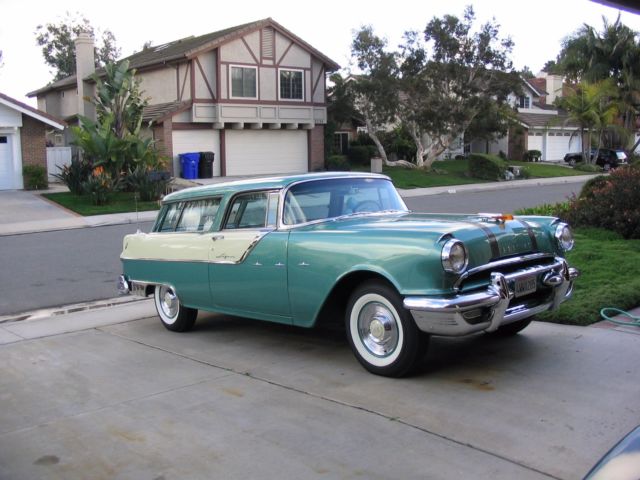 Safari Wagon restored to better than original quality 1955 Pontiac Safari Wagon